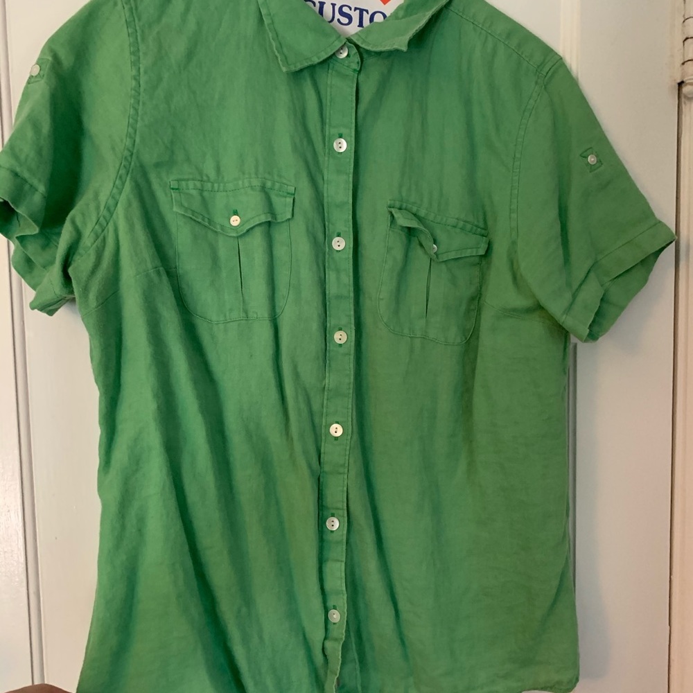 LL Bean Linen Shirt